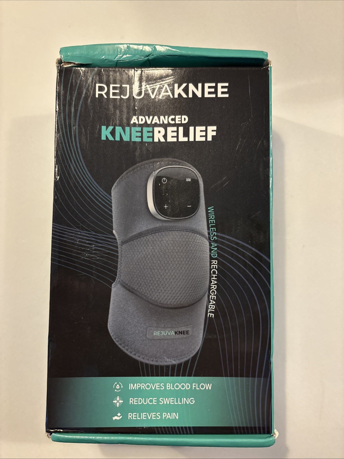 Rejuvaknee Advanced Knee Relief Kneepad Wireless And Rechargeable YC-906B