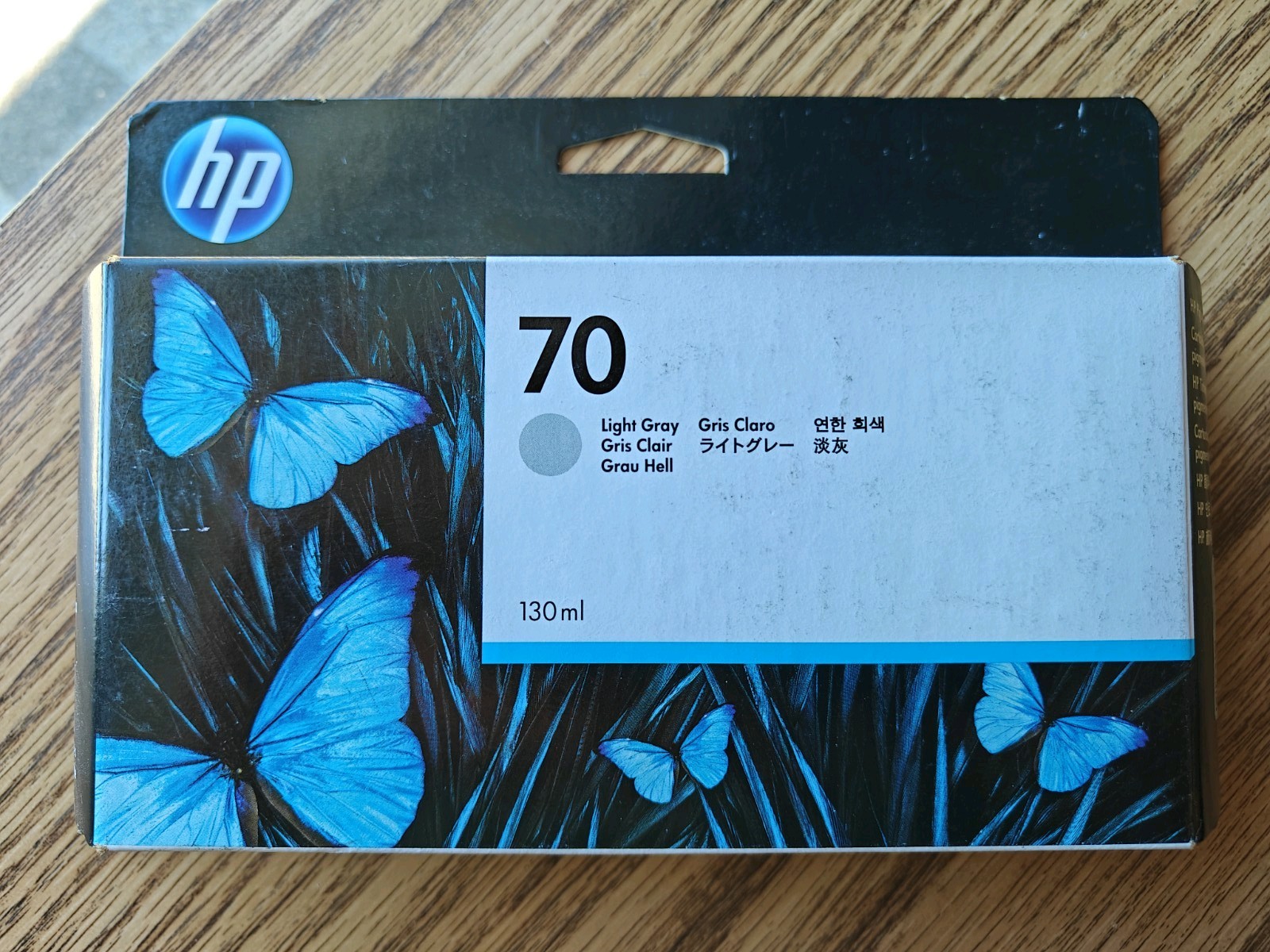 HP 70 (C9451A) Light Gray Ink Cartridge