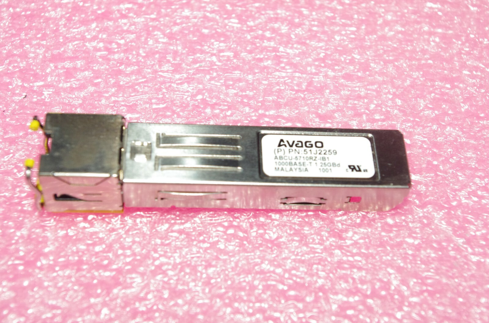 AVAGO ABCU-5710RZ-IB1 1000BASE-T Transceiver Module 51J2259 Copper RJ45 USA USA