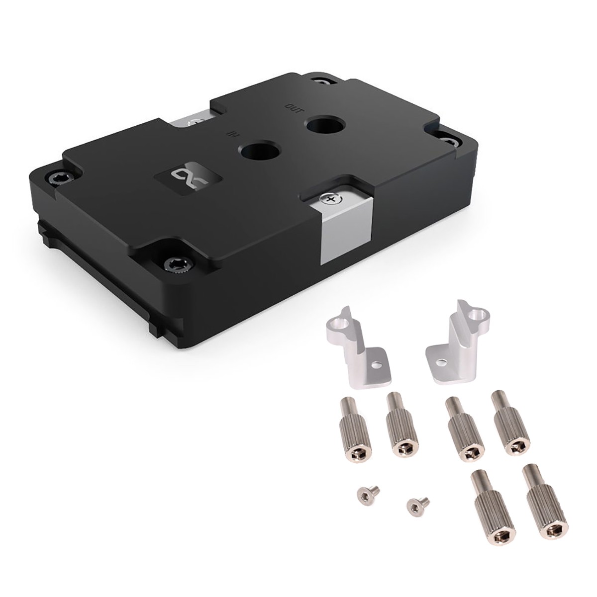 Alphacool ES Jet LGA 4677 2U CPU Cooler and ES Mounting Kit EPYC SP5 (LGA 6096)