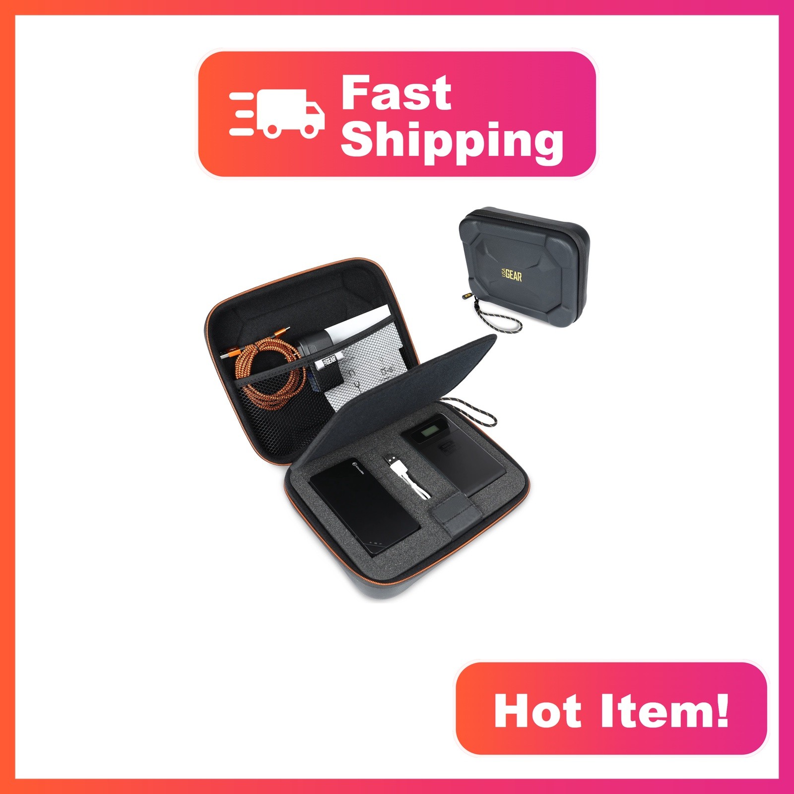 USA Gear Travel Router Case for Netgear Nighthawk