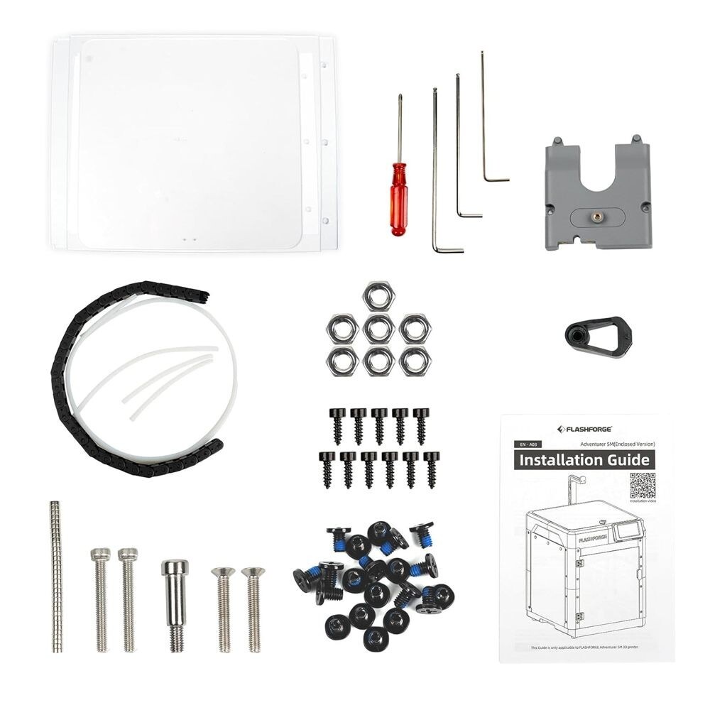FLASHFORGE 3D Printer Enclosure Kit for Adventurer 5M DIY Design Printing ASA PC
