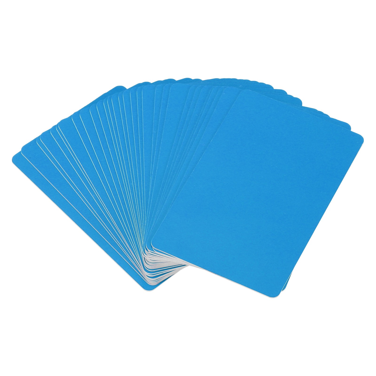 30 Pcs Blank PVC Cards Inkjet Plastic ID Card CR80 30 MIL Glossy Blue