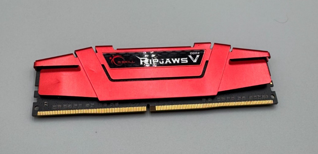 RipJaws V G.Skill DDR4 8GB 1x8GB PC4 19200R MHz Desktop Memory Module Red B