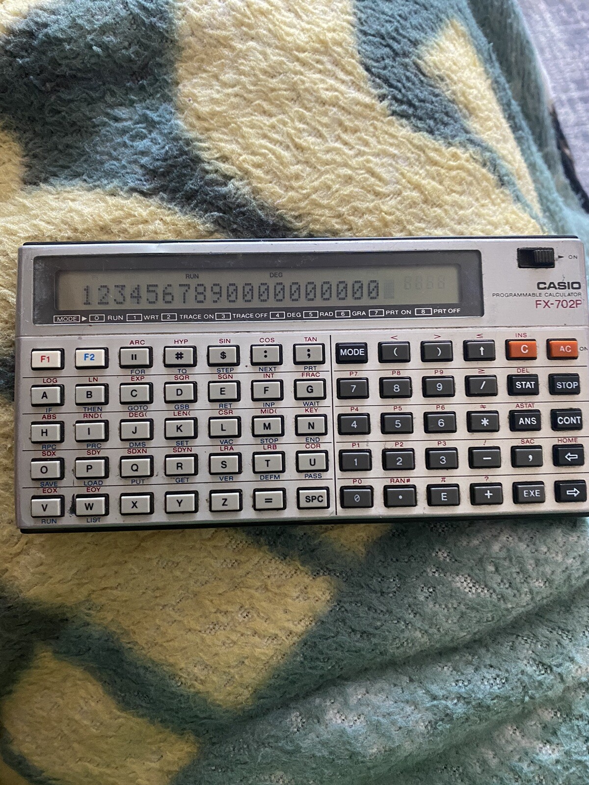 Used CASIO Pocket Computer FX-702P - ** Good Working Condition**
