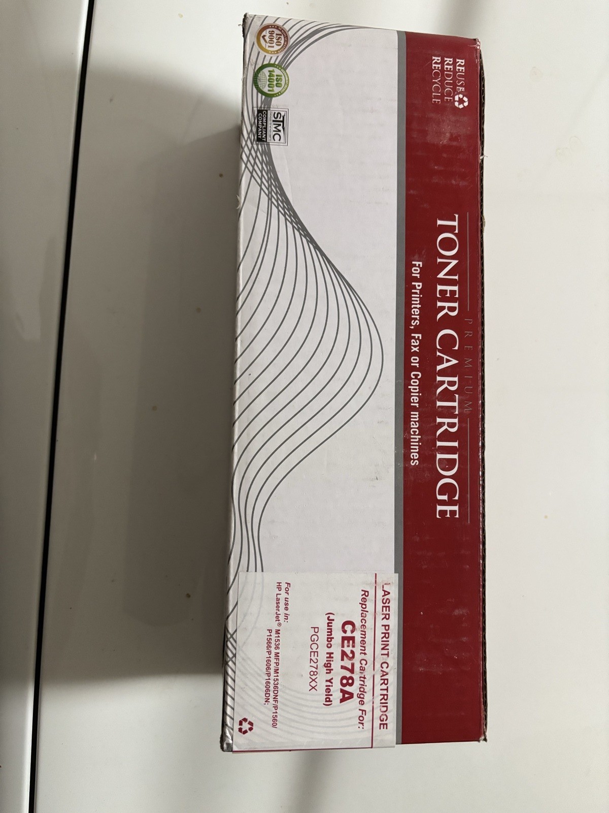 Premium Compatible PGCE278XX Jumbo High Yield Toner HP 78A CE278A P1606 M1536