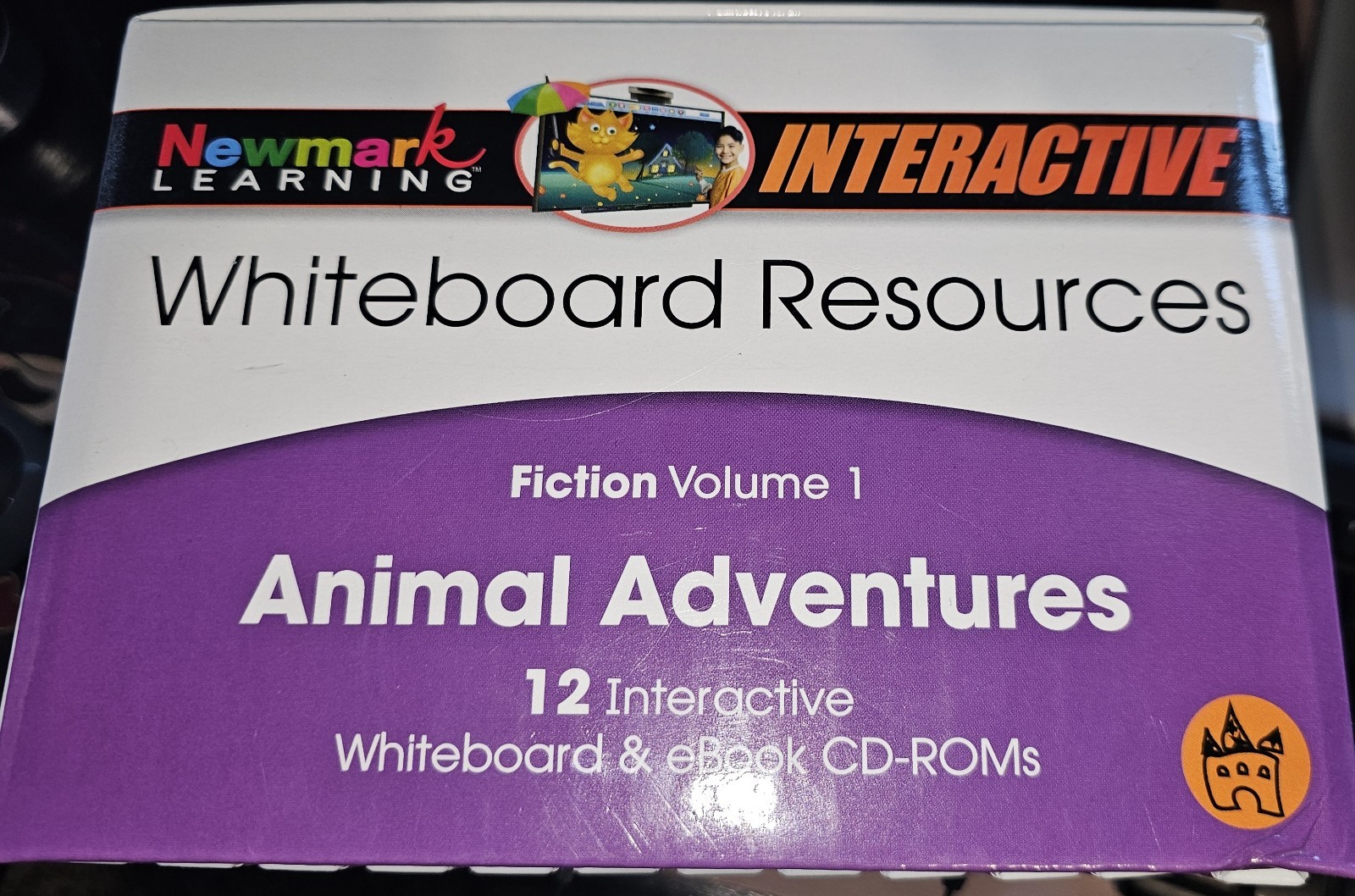 Newmark Learning Interactive Whiteboard Resources Animal Adventures 12 CD-ROM St