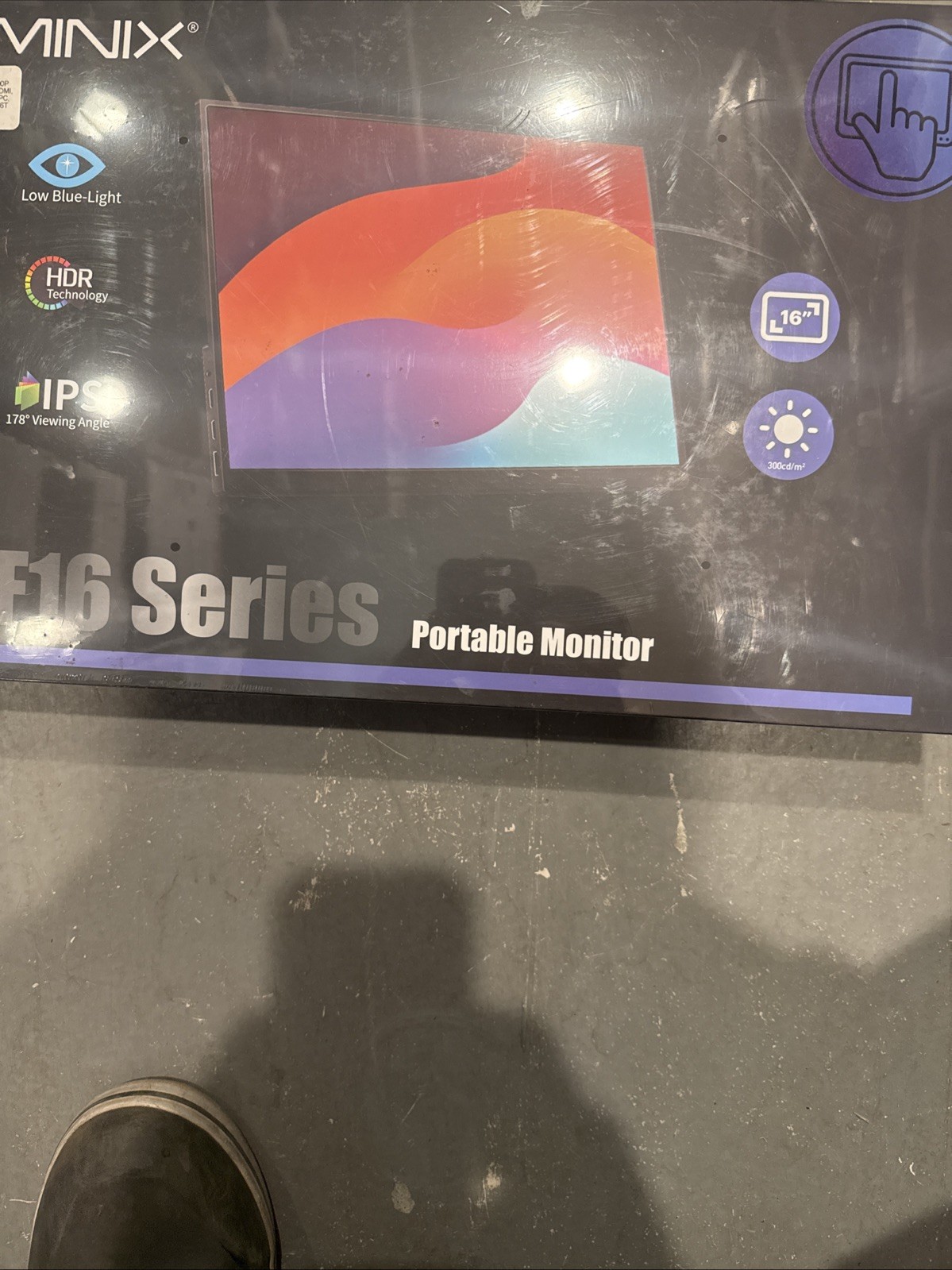 MINIX SF16T Portable Monitor,16in,1920*1200 IPS Screen, Monitor