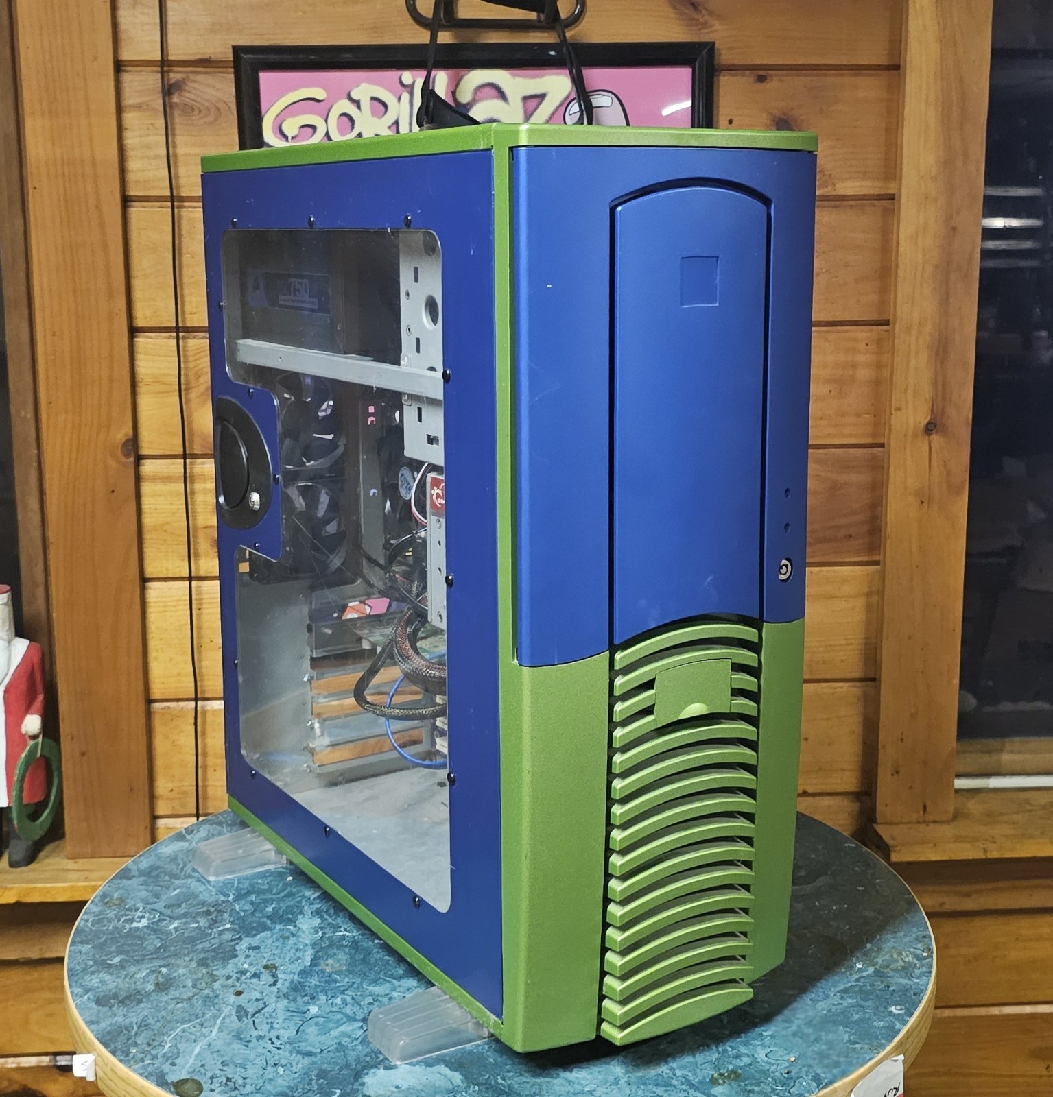 Vtg Y2K CHIEFTEC DRAGON 🦖1GB DDR RAM 250GB HD 🦖P4@2.66ghz 🔥 Win. Vista Rare