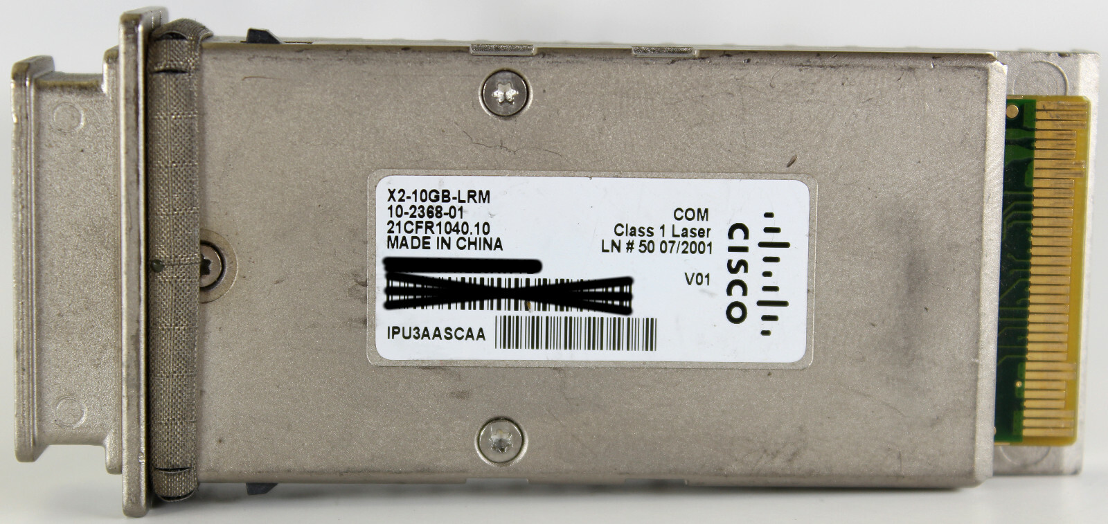 Cisco X2-10GB-LRM 10-2368-01 XFP Transceiver Module IPU3AASCAA
