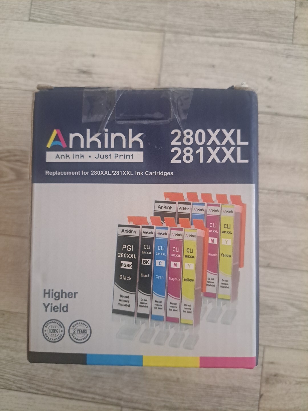 Ank Ink 280XXL/281XXL Replacement Ink Cartridges New In Box