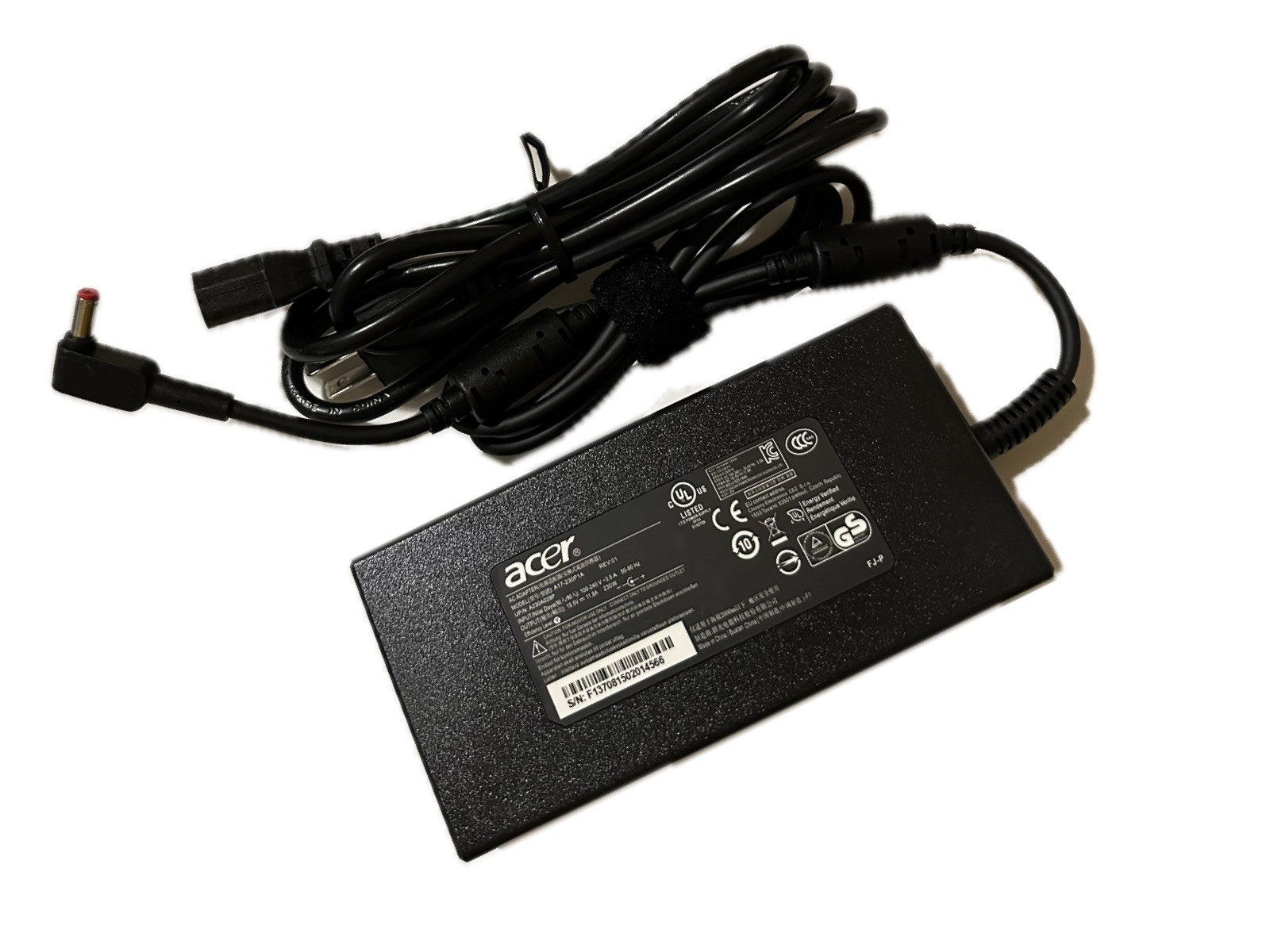 Genuine 19.5V11.8A 230W ADP-230JB D ACER Predator Helios 300 N20C3 PH315-54-77D4