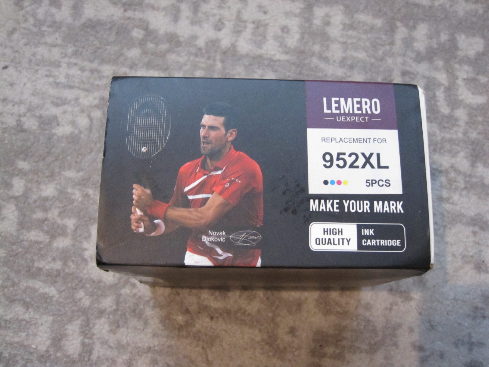 LEMERO 902XL Ink Cartridges Replacement for HP 902XL 5 PCS