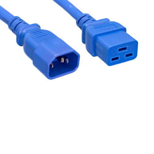 3' BLU Power Cable for HP HPE Aruba 6400 R0X36A Network Switches JumperCord PDU