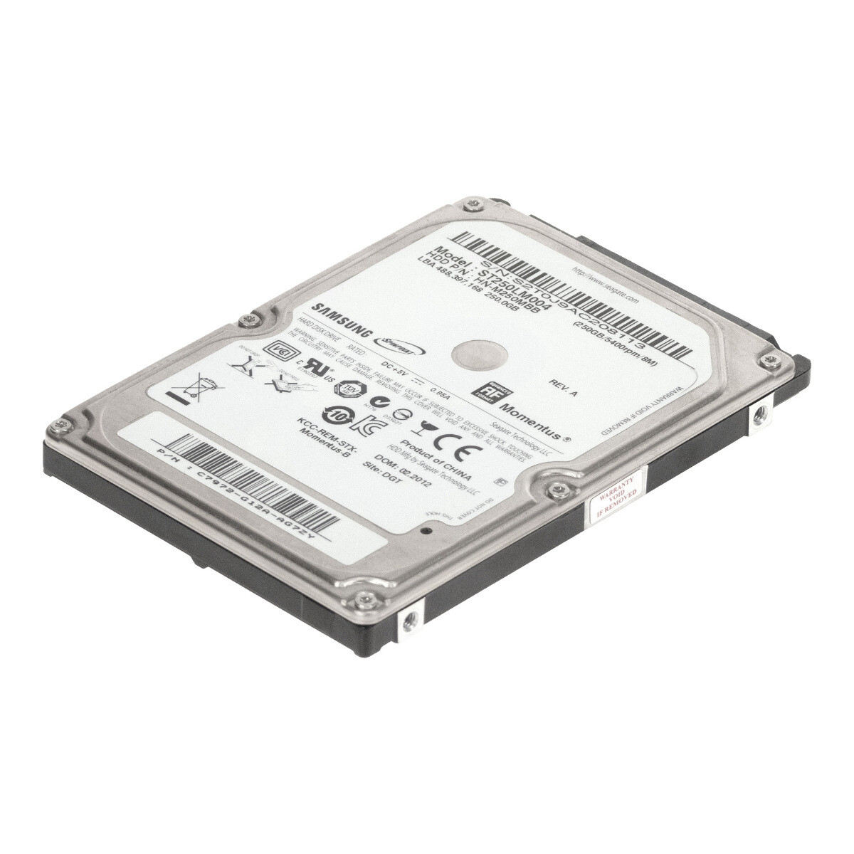 Samsung SpinPoint M8 250GB 5.4K 8MB SATA II 2.5'' ST250LM004