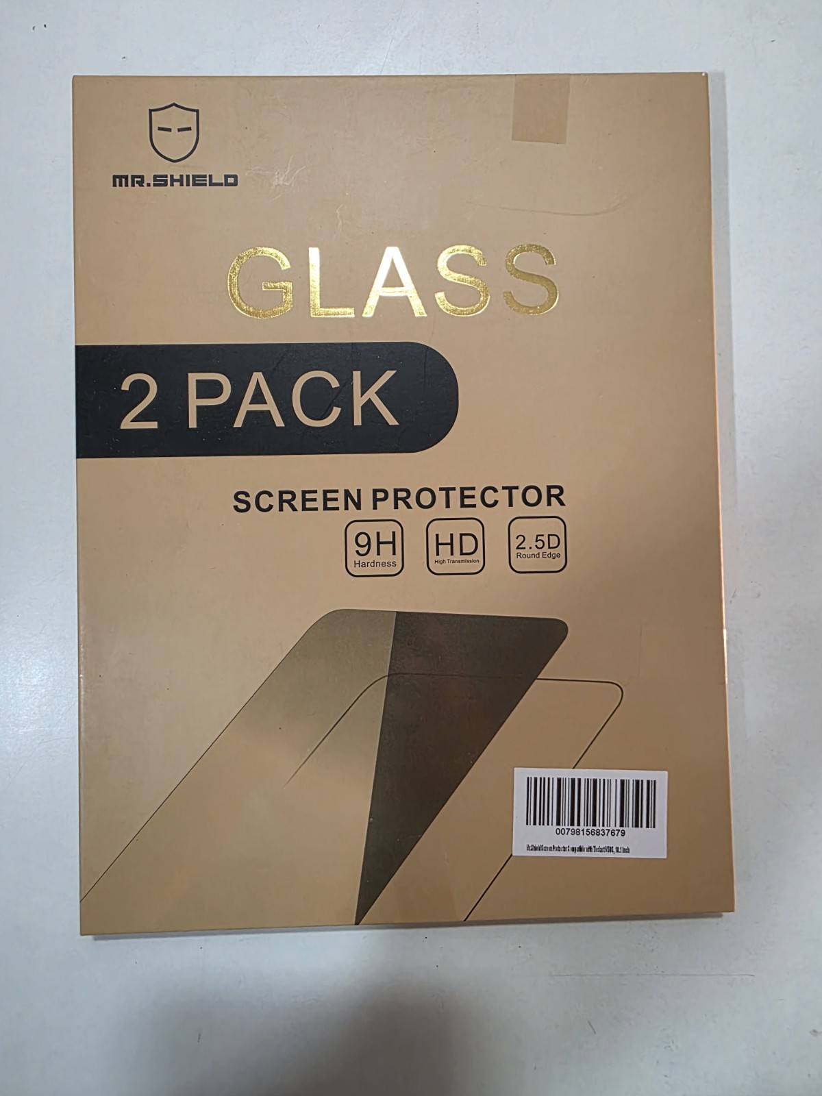Mr. Shield Glass Screen Protector 2 Pack 9H HD Tempered Glass for iPad 10.5