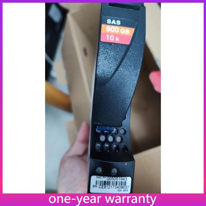 1PCS 900G SAS 3 5 EMC 005051944 005051943 005052294 005052293 900G SAS 3.5" Har