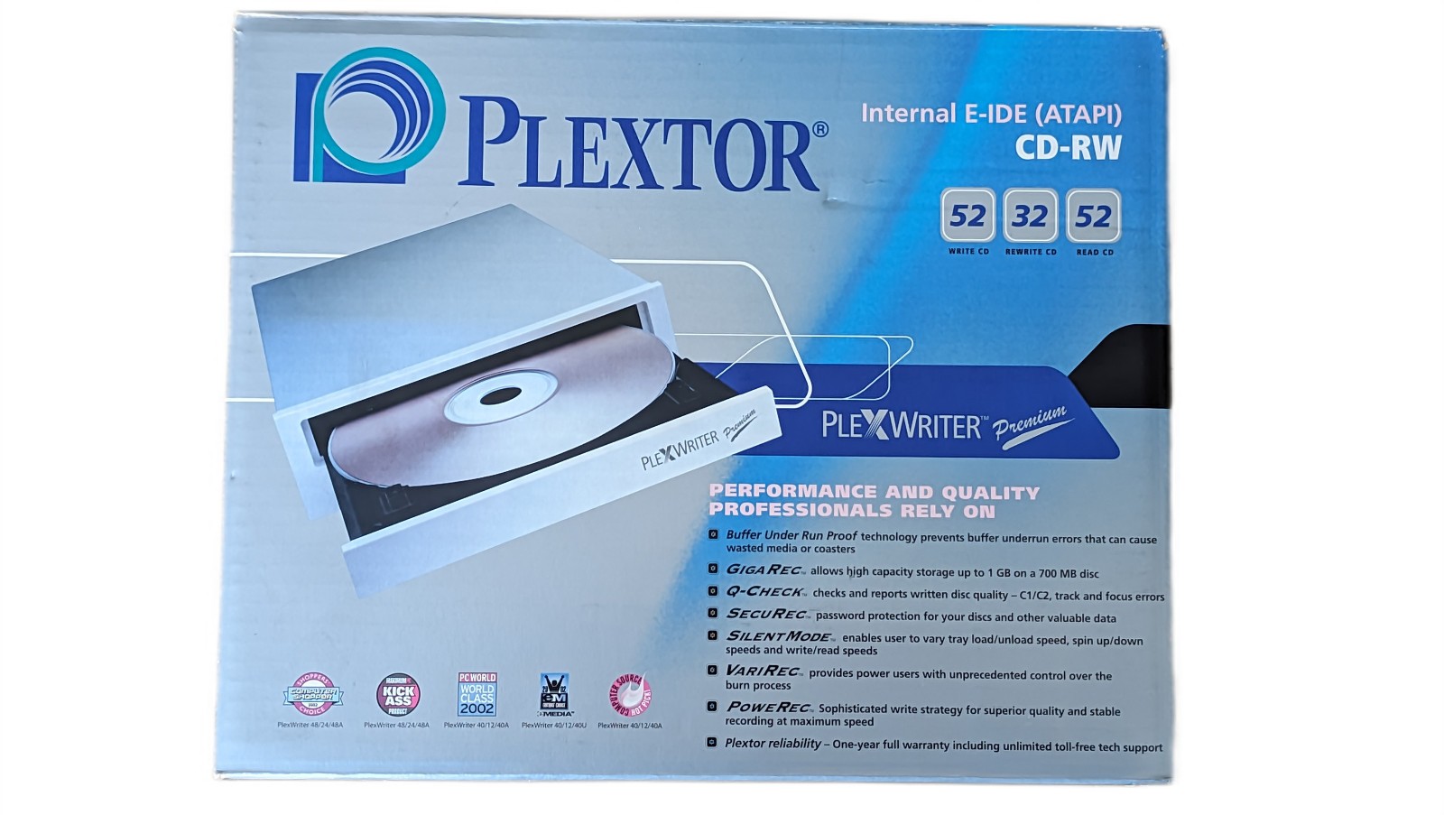 Plextor Premium 1  ATA/IDE  NEW Open   BOX   1pcs.