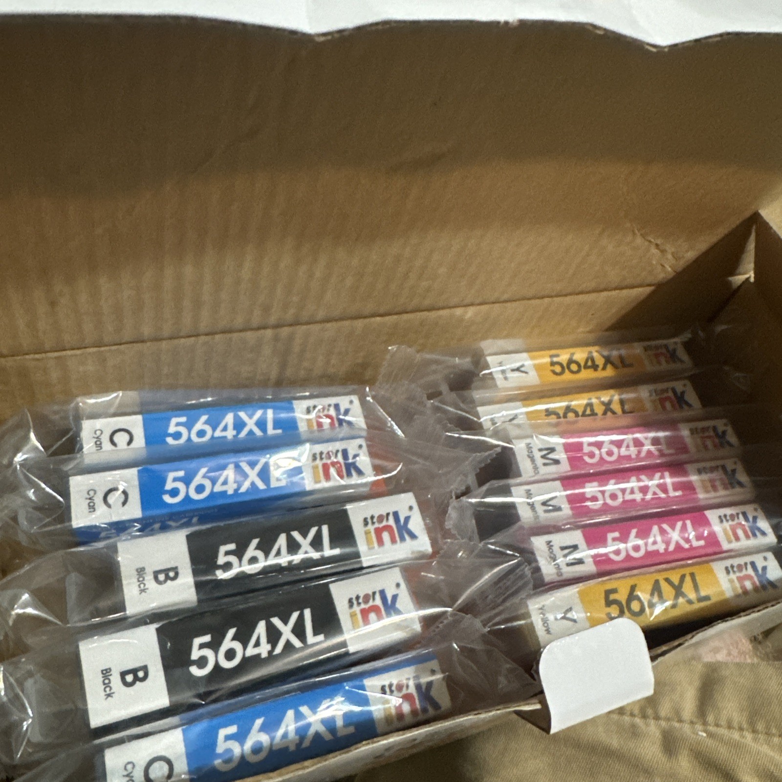 11 STAR INK REPLACEMENT INK CARTRIDGES  STARINK SCH-564XL - Exp. 2020