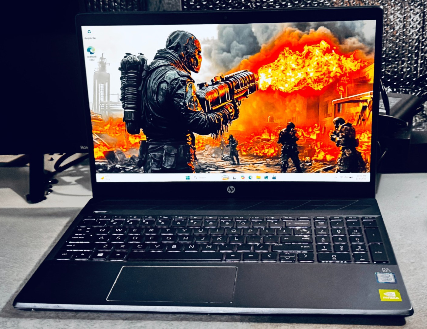 HP Pavilion Gaming Laptop-Intel i7 8665U-16GB RAM-128GB/1TB W11-4GB NVIDIA-READ