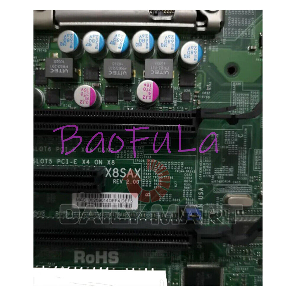 1PCS USED SUPERMICRO X8SAX REV 2.00 Server Board