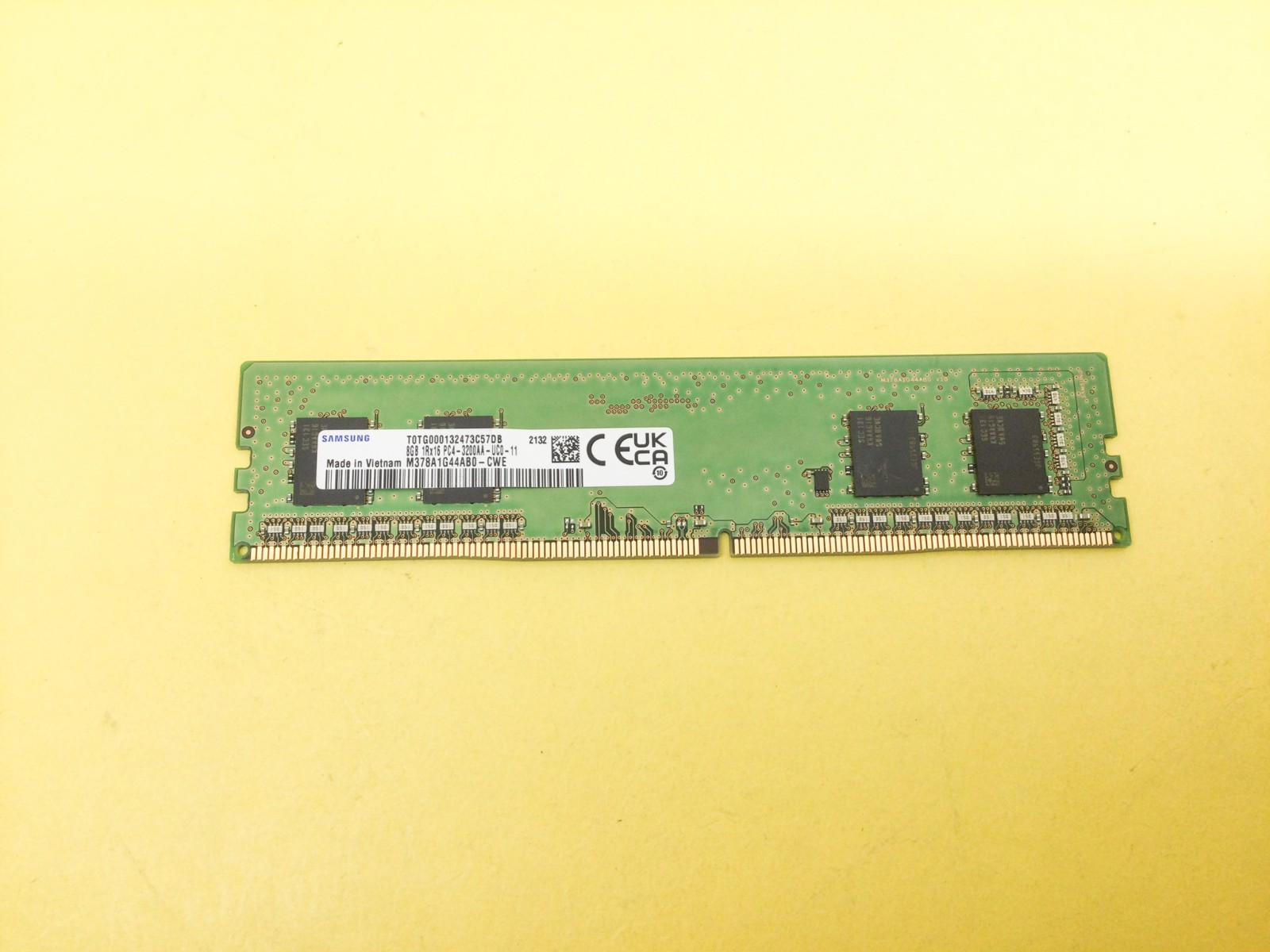 M378A1G44AB0-CWE Samsung 8GB 1Rx16 PC4-3200AA UDIMM Desktop RAM