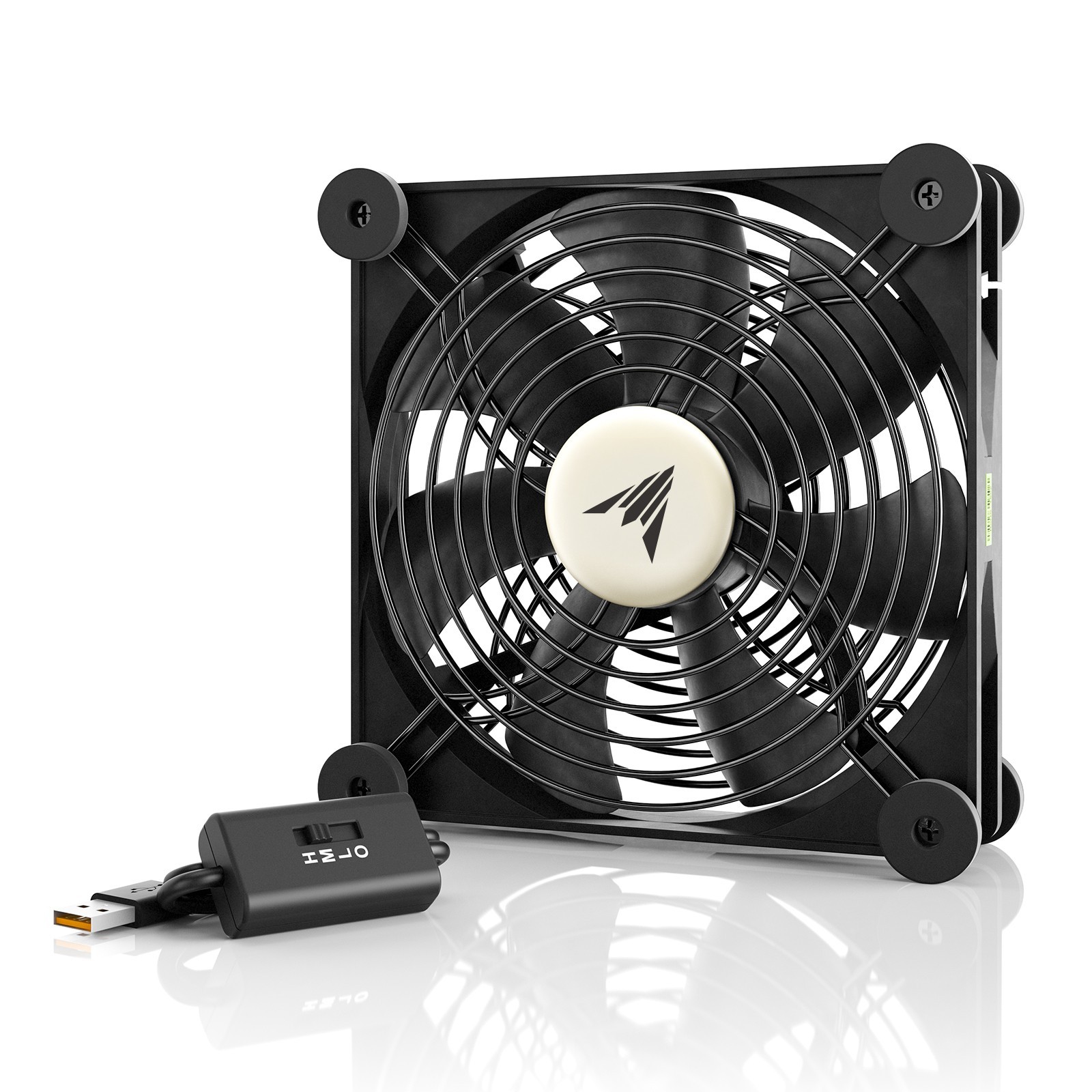 MULTIFAN S4, Quiet 140mm USB Cooling Fan for Receiver DVR Computer XBOX Cabinets