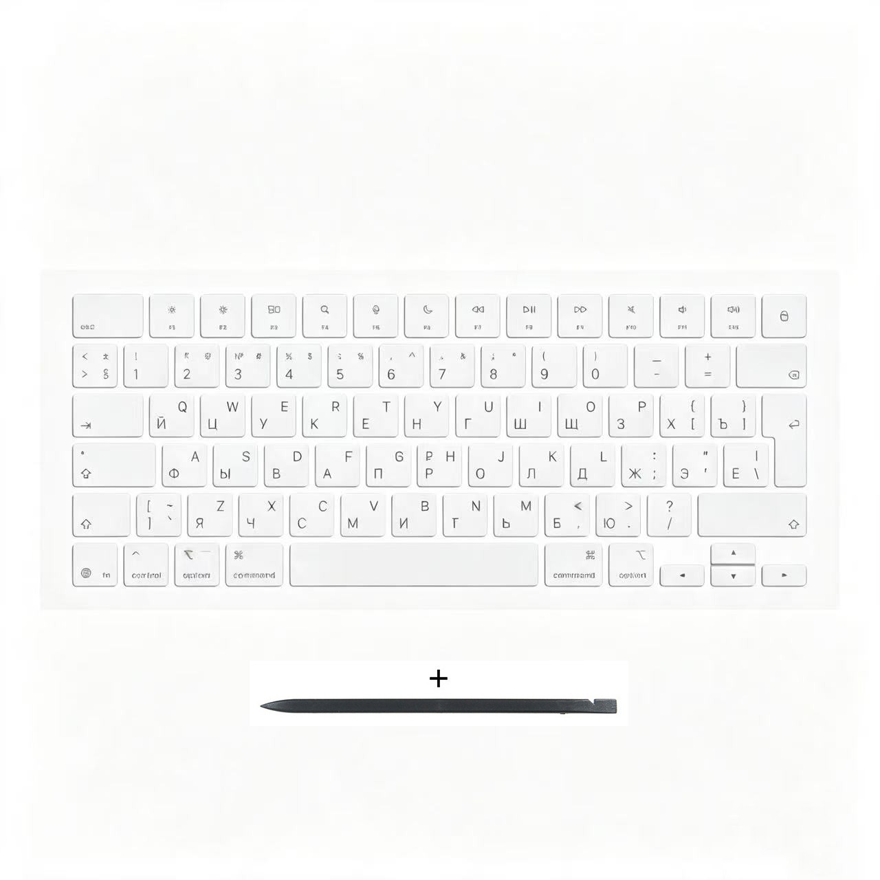 Laptop Keyboard Keycaps UK-Russian For Macbook Neo 13" A18 Pro A3404 2026 Year