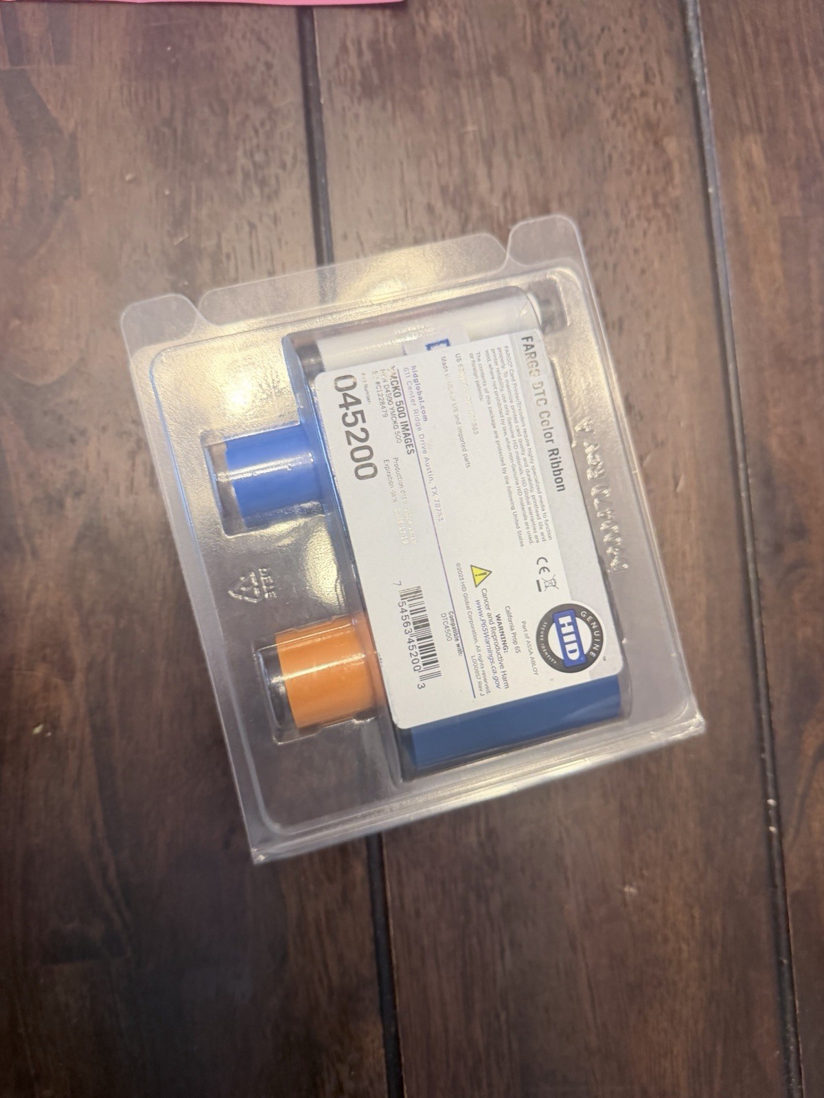 Fargo 45200 YMCKO Color Ribbon