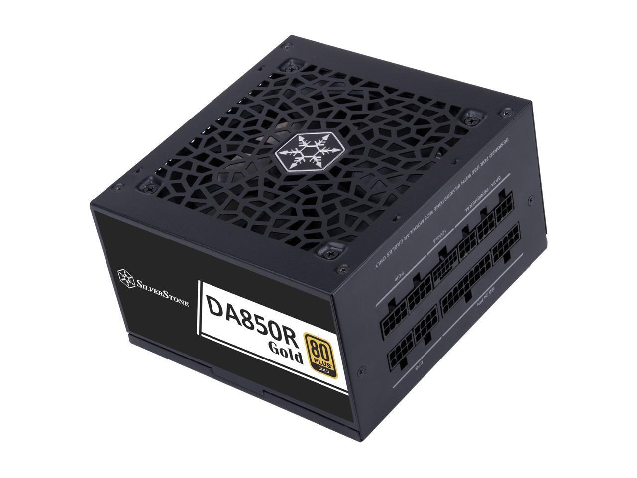 SilverStone DA850R-GMA 850 W ATX (ATX 3.0 Compatible) 80 PLUS GOLD Certified Ful