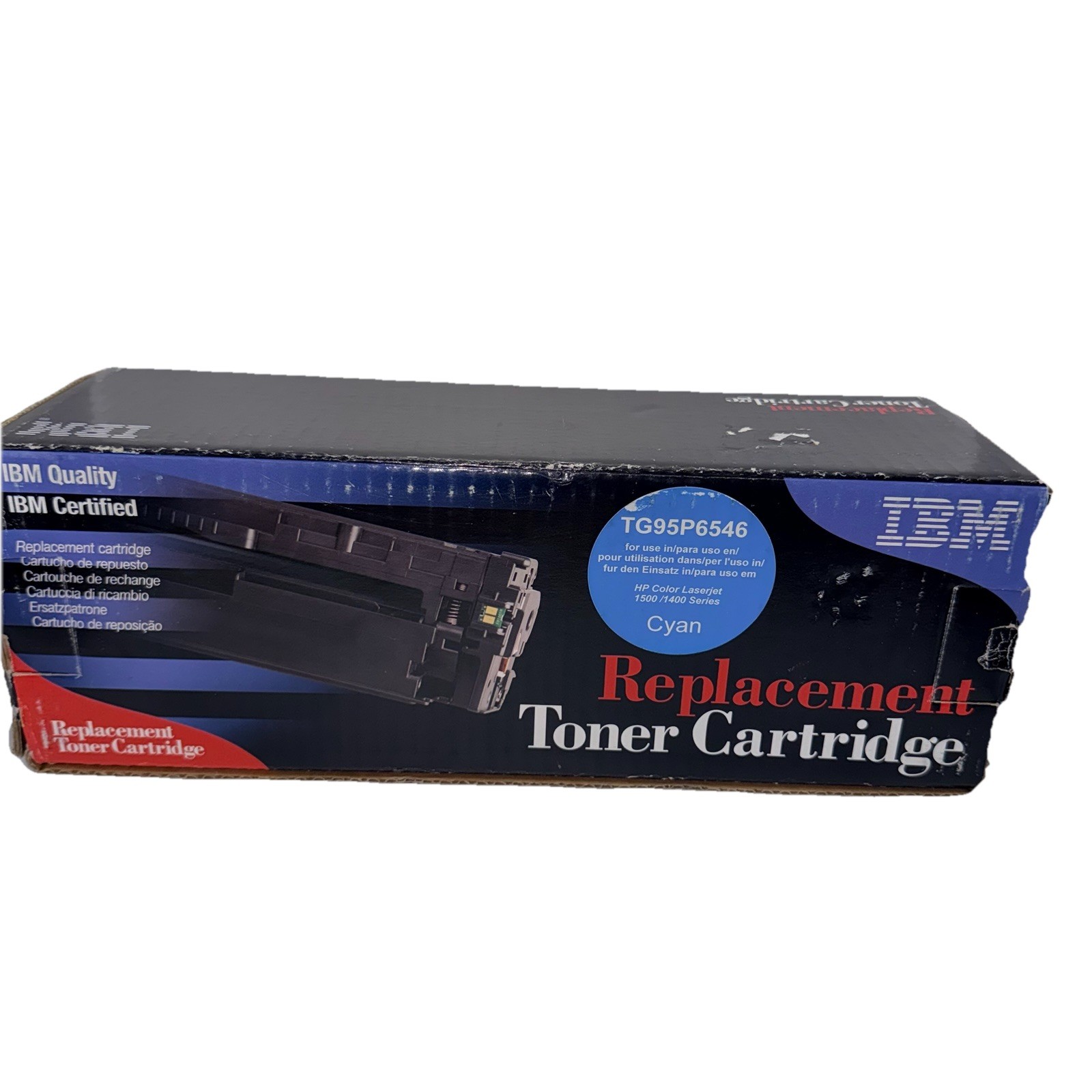IBM Replacement Toner Cartridge TG95P6564-CYAN Open Box