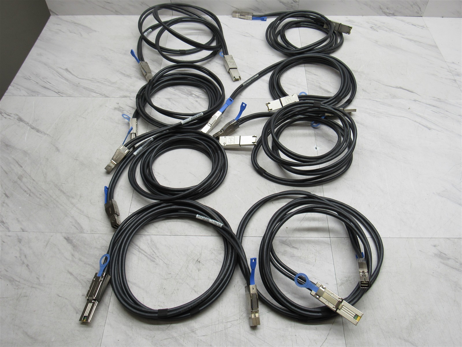 8 LOT HP 691973-003 Mini SAS SFF-8644 to Mini SAS SFF-8088 External Cable 2M
