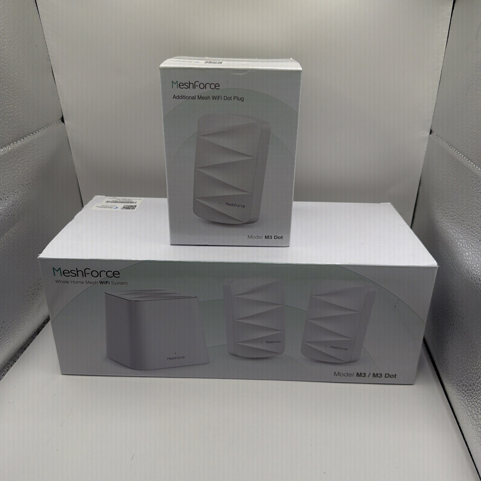Meshforce Whole Home Mesh Wifi System M3 / M3 Dots - White 