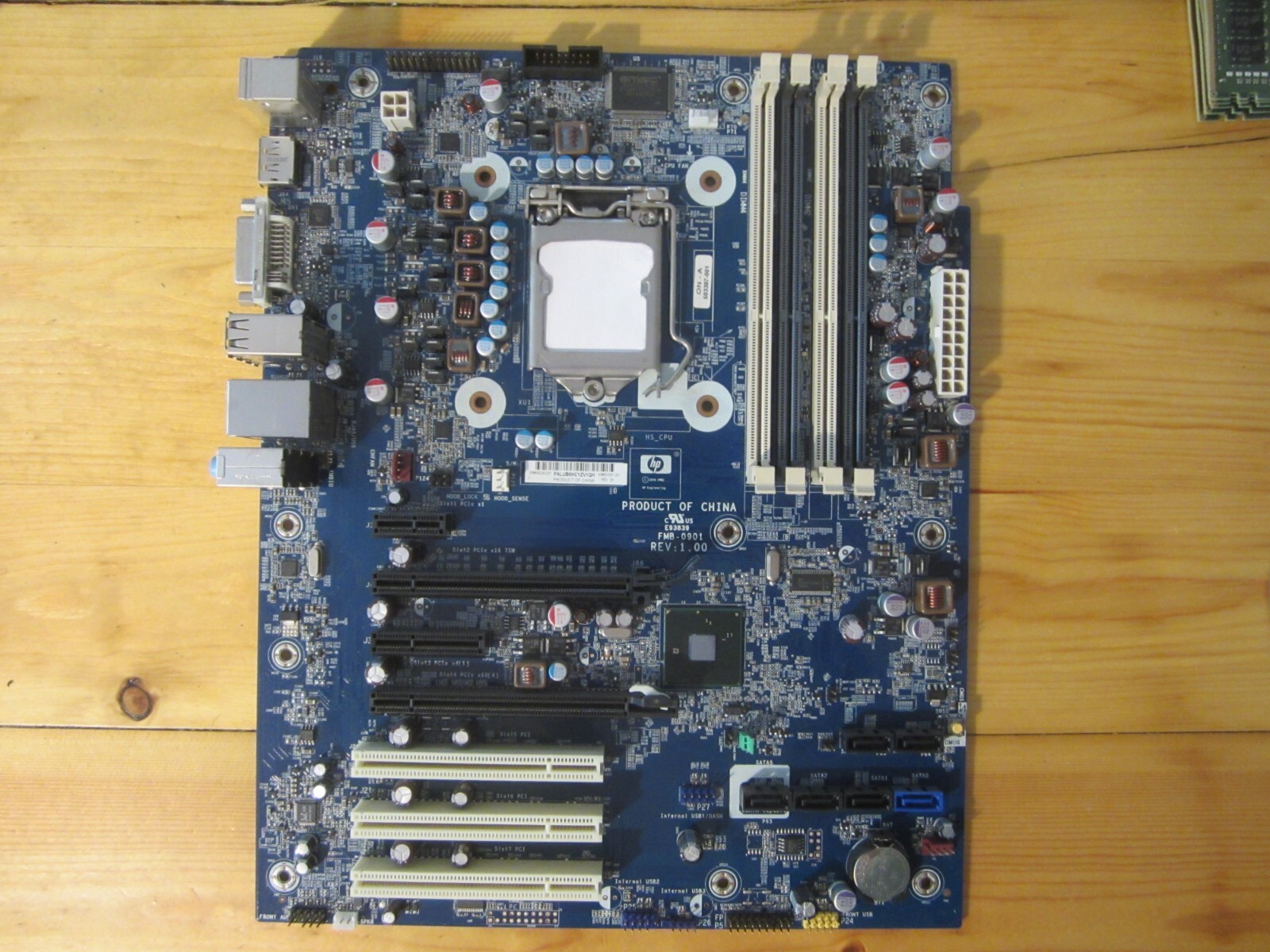 HP Z200 MT Workstation 506285-001 503397-001 Intel Motherboard LGA1156