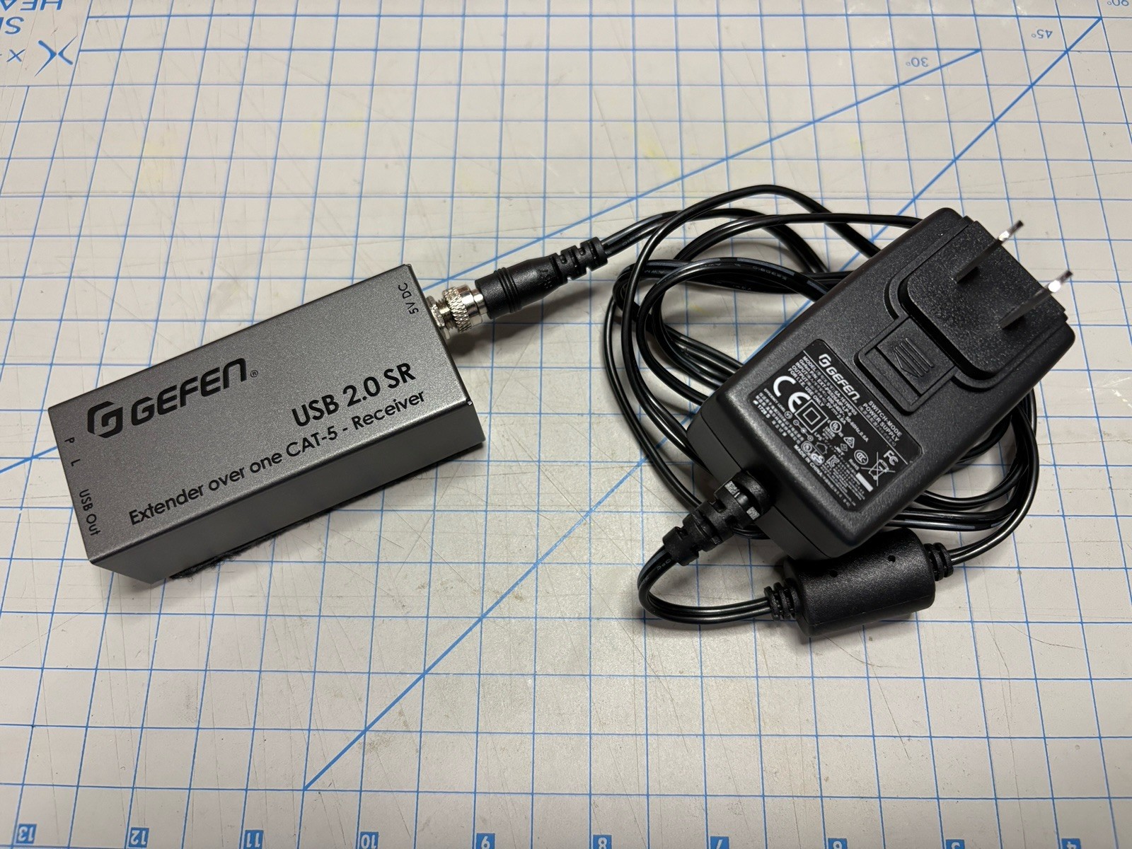 Gefen EXT Cat5 - Receiver USB 2.0 SR w/ power cord