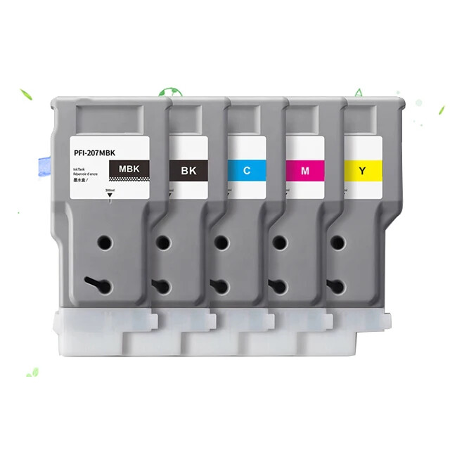 For Canon IPF680 IPF685 IPF780 IPF785 Printer 5color/set PFI-207 Ink Cartridge
