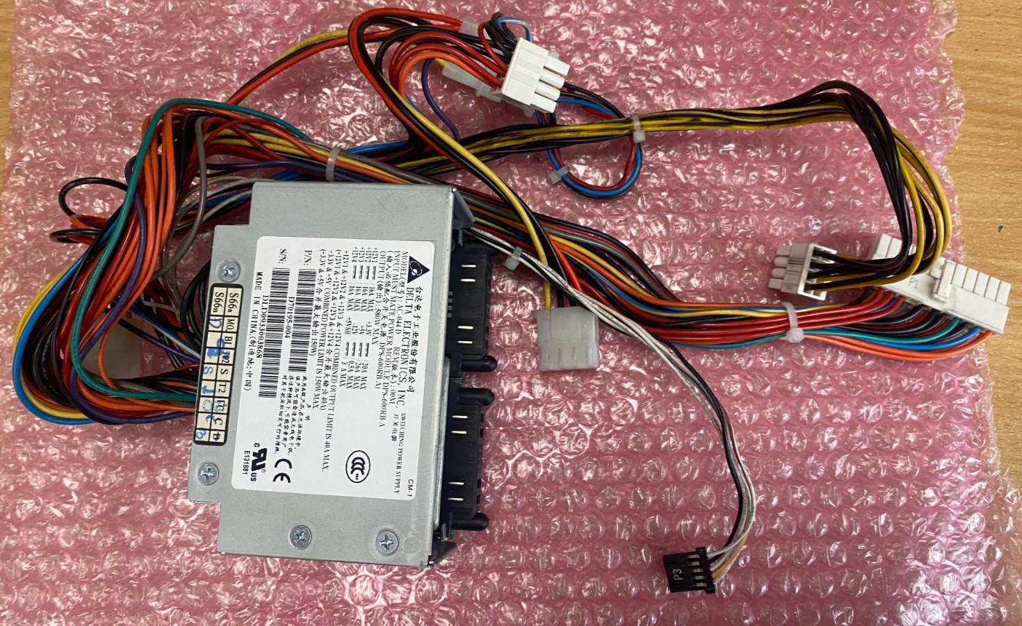 Delta Electronics Power Supply Brket  AC-044D - D70195-004 FSR2520PDB D37226-004