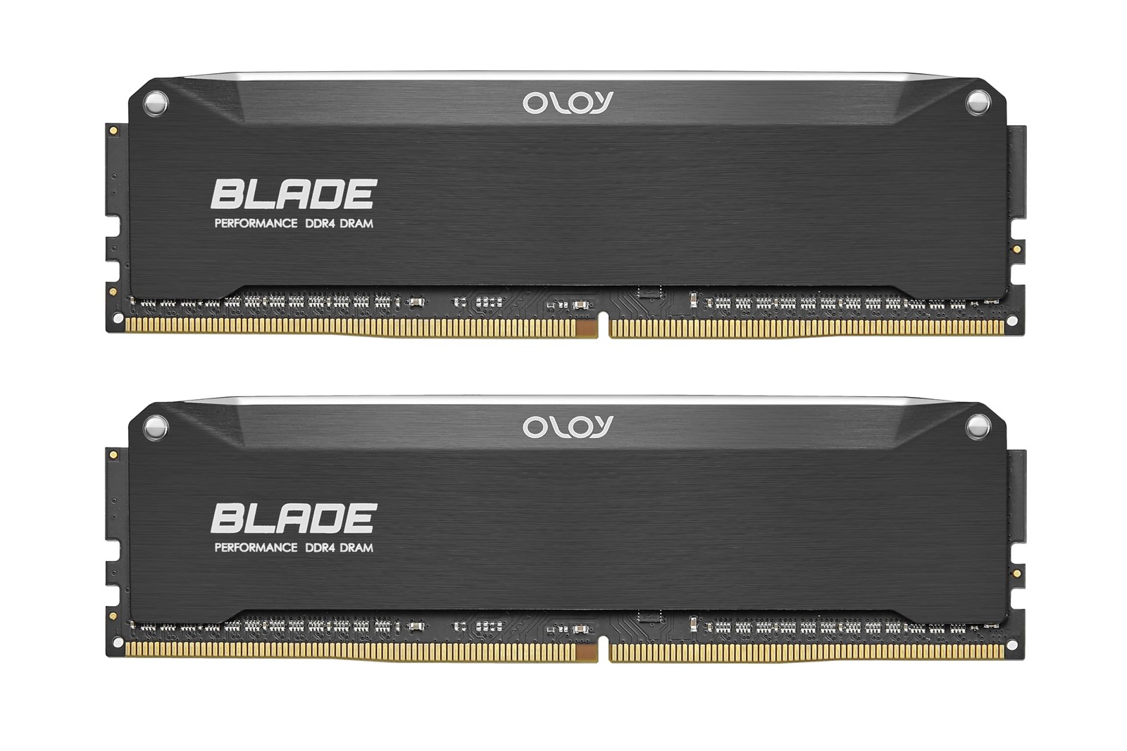 OLOy DDR4 RAM 16GB (2x8GB) Black Hairline Blade 3200 MHz (8GBx2),