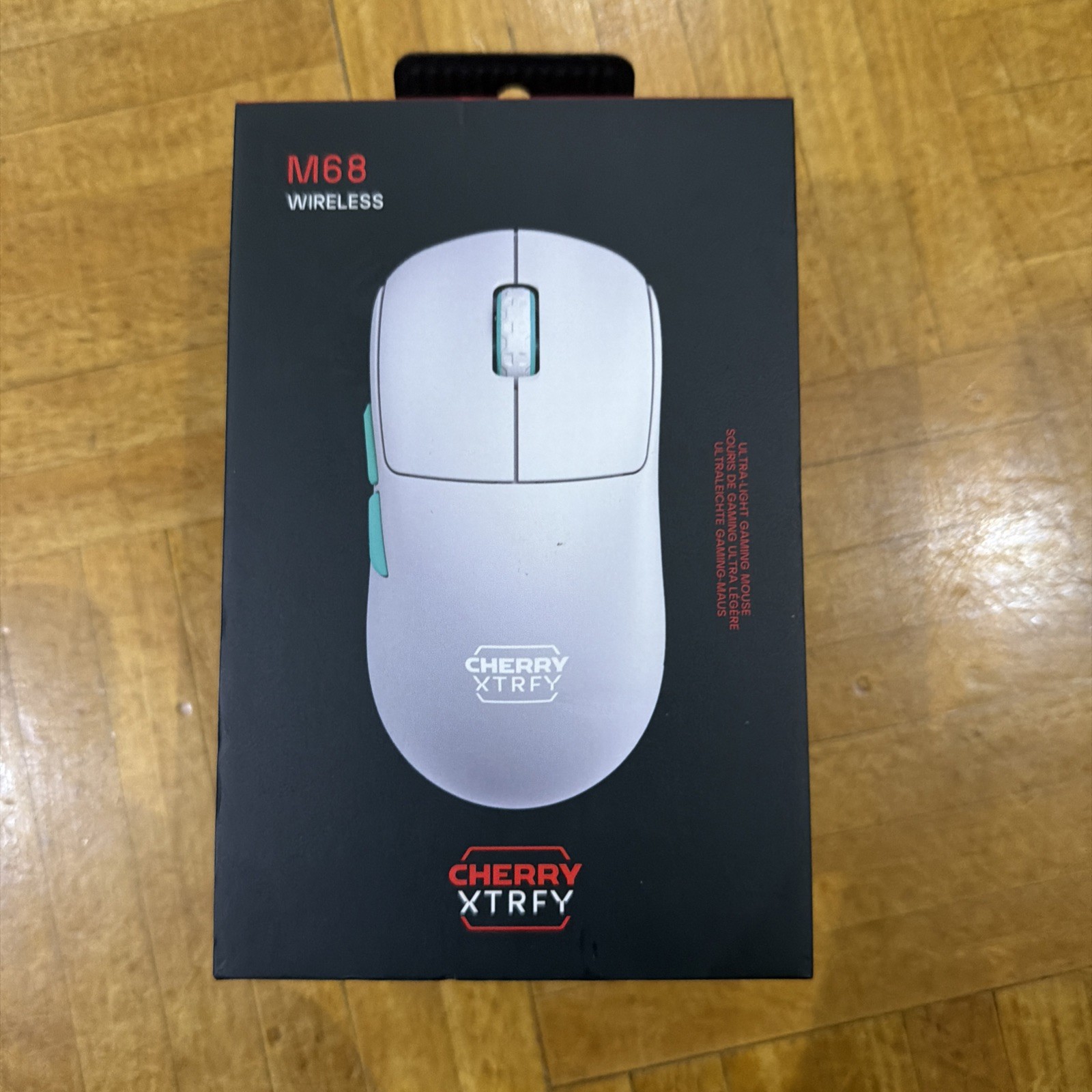 CHERRY Xtrfy M68 Mouse ultra-light gaming wireless WHITE NEW FREE FAST  SHIP