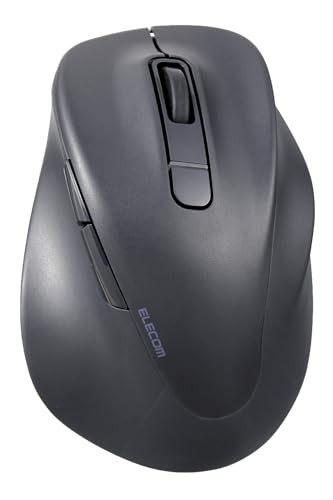 Wireless Mouse EX-G Bluetooth Quiet XL Size 5 Button Black