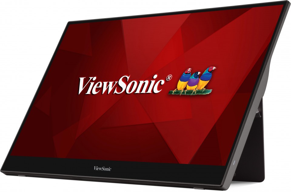 ViewSonic VG Series VG1655 (15.6") 1920 x 1080 Full HD Silver Computer Monitor