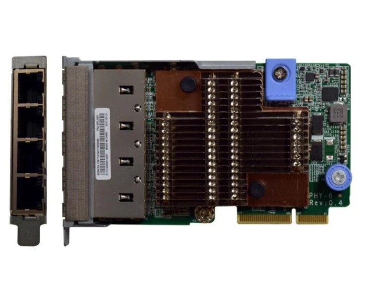 7ZT7A00545 for Lenovo ThinkSystem 1Gb 4-Port RJ45 LOM 01PE407