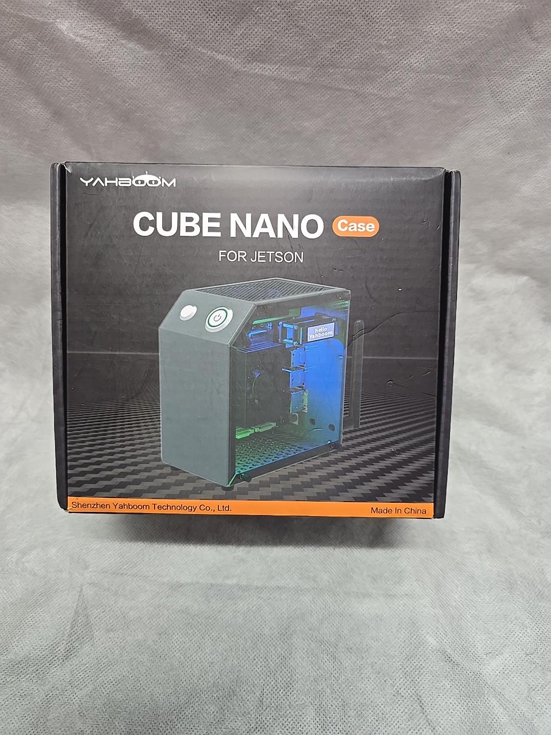 Yahboom Cube Nano Case for Jetson Orin Nano NX Xavier NX OLED RGB Fan B01