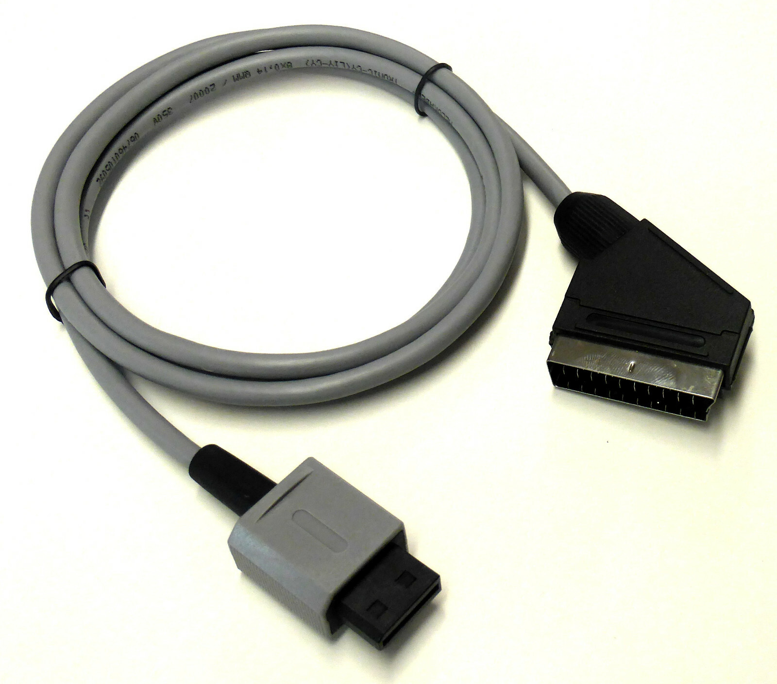 Nintendo Wii RGB Cable Scart PAL 3M.   Handmade.    High Quality