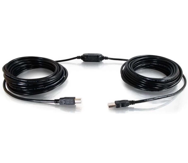 25 Ft USB-B to USB-A Active Cable - C2G/Cables to Go 38989