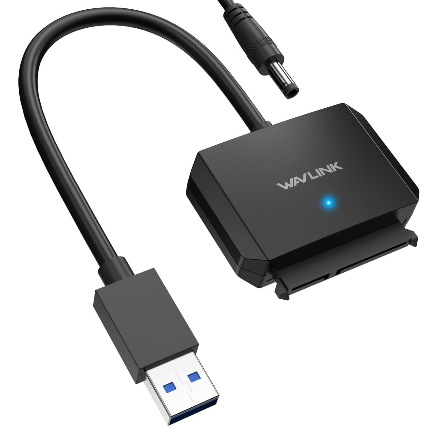 WAVLINK SATA to USB Type-A Hard Drive Cable, 5Gbps USB3.0 to Sata Cable Support