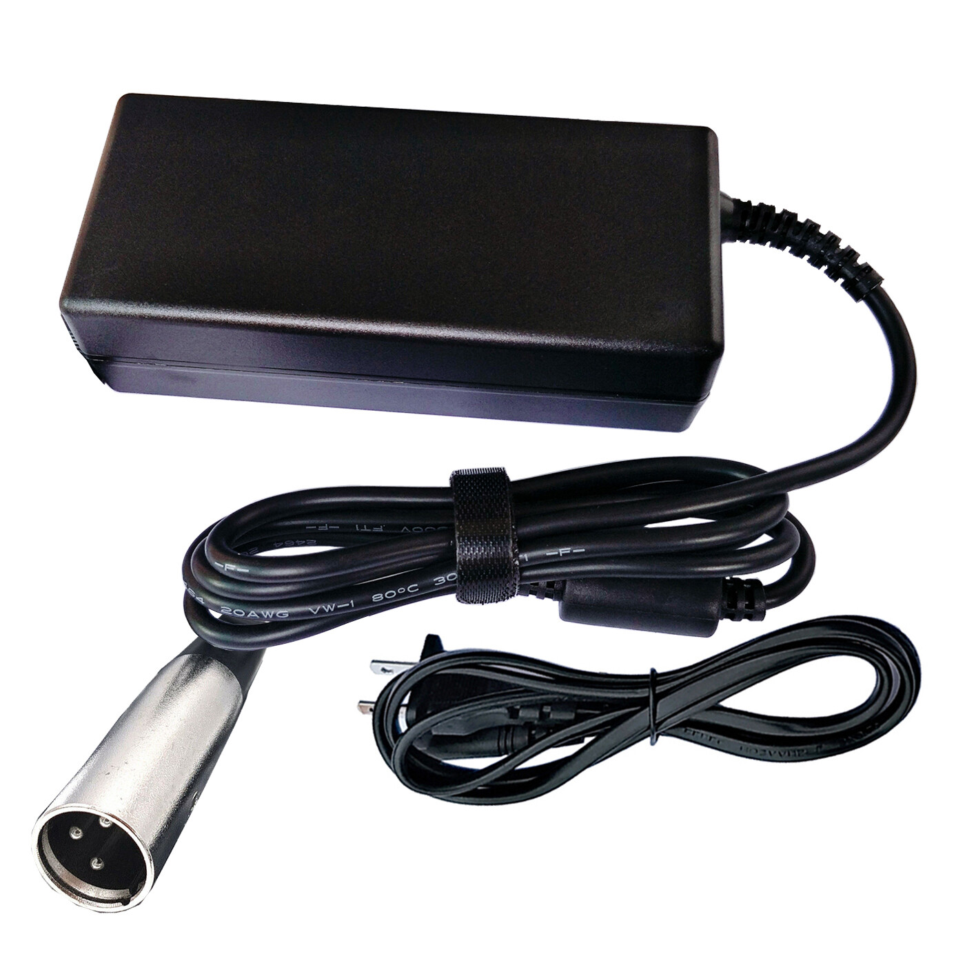 24V AC Adapter For Merits Power Wheelchair 3 Stage XLR Scooter Battery Charger