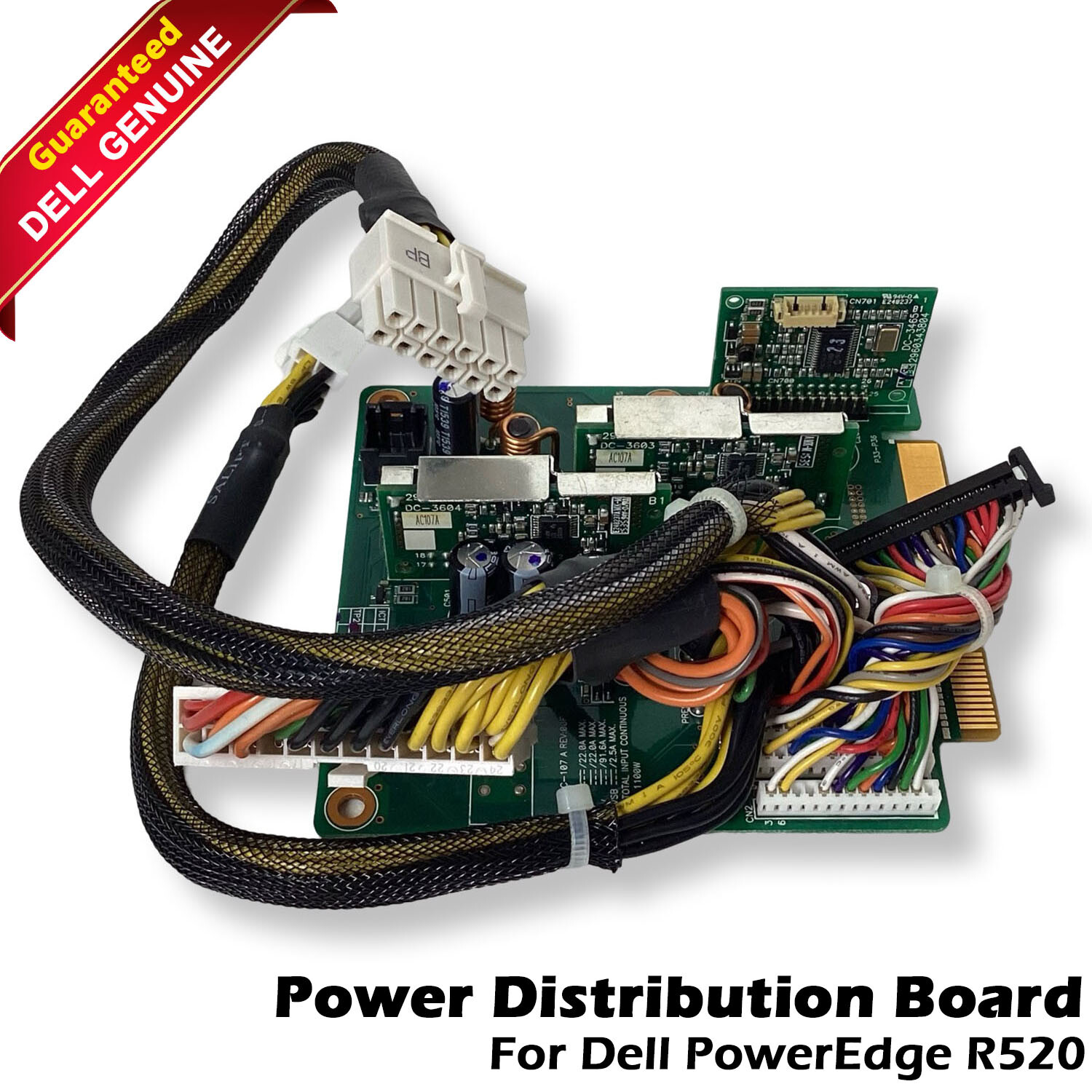 Lot x 2 Dell PowerEdge R520 Dual Hot Swap Power Supply Distribution Board G6GGH