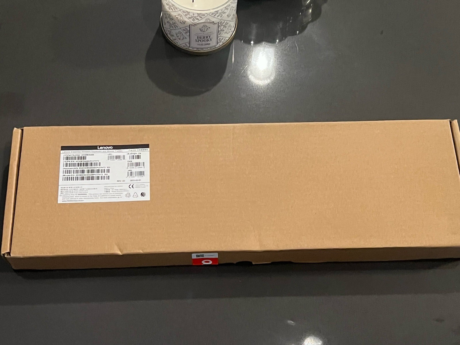 Lenovo Essential Wireless Keyboard and Mouse Combo - 4X30M39458
