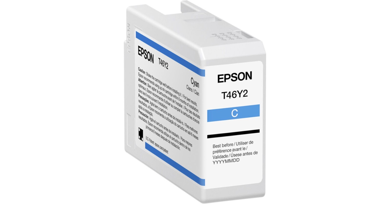 Genuine Epson T46Y2 CYAN Ultra Chrome HD Ink 50ml SC-P900
